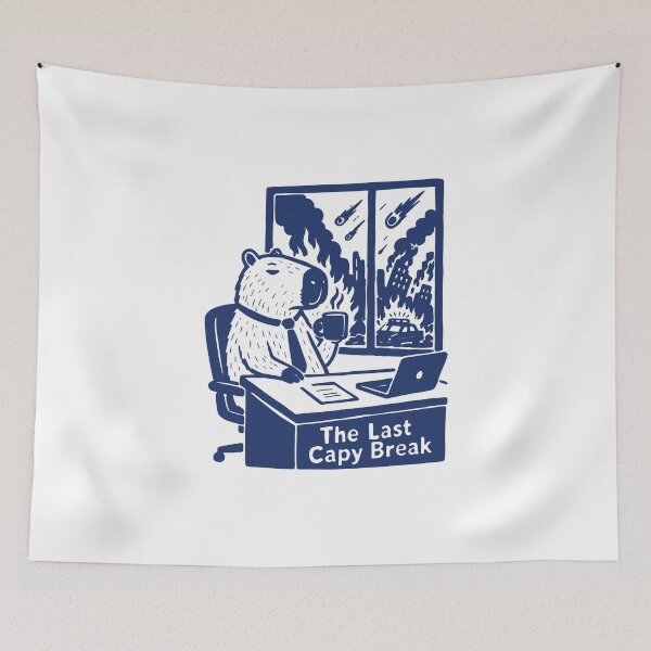 Item preview, The Last Capy Break designed and sold by Kimprut.