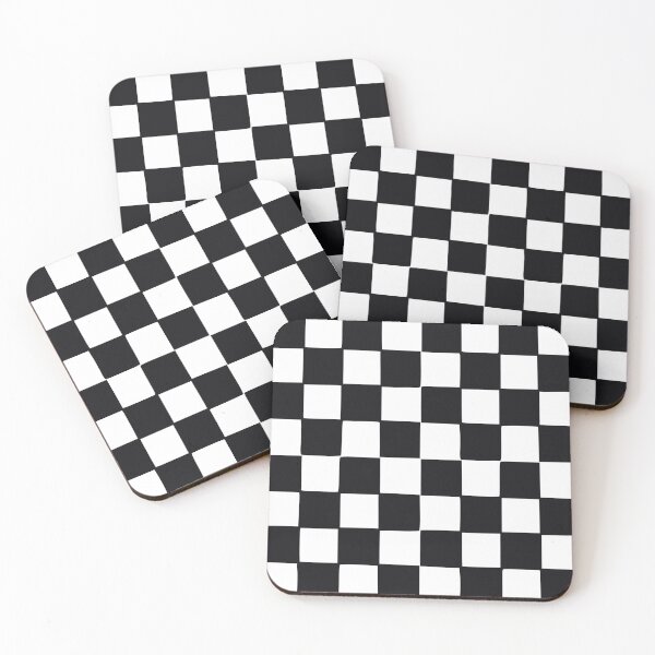 Item preview, Checkerboard with black white and maybe some pink 80s designed and sold by The Retromotel.