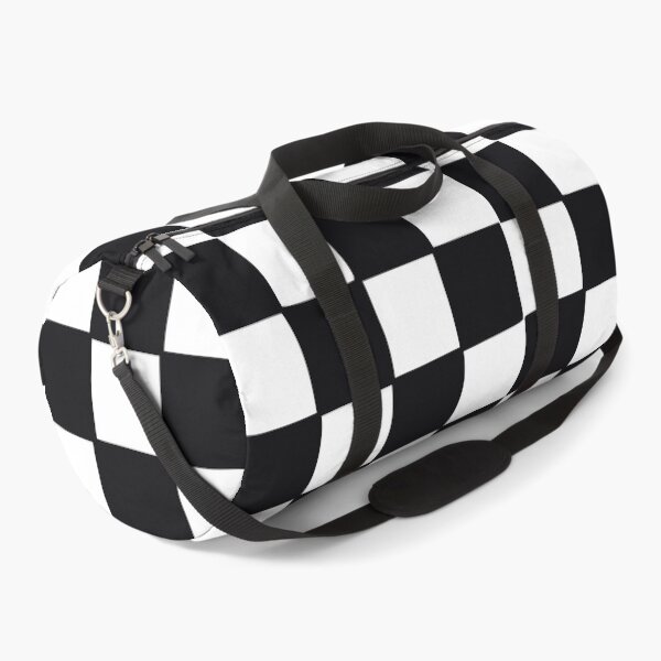 Item preview, Checkerboard with black white and maybe some pink 80s designed and sold by The Retromotel.