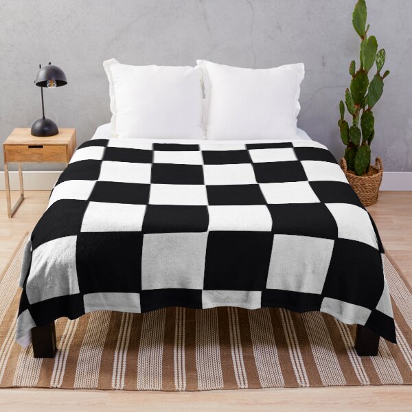 Item preview, Checkerboard with black white and maybe some pink 80s designed and sold by The Retromotel.