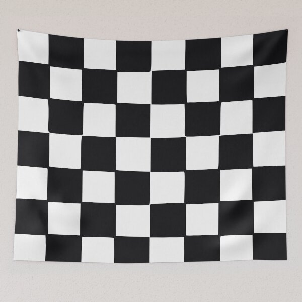 Item preview, Checkerboard with black white and maybe some pink 80s designed and sold by The Retromotel.