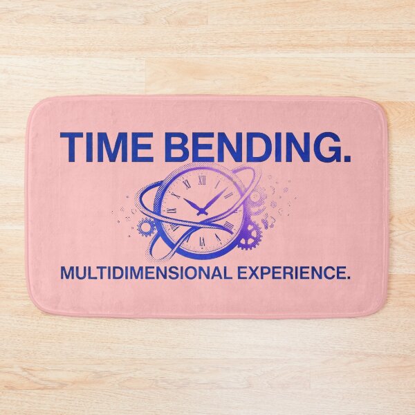 Item preview, Time isn't fixed. Neither is the way you think. Time Bending. Multidimensional Experience. | Surreal Clock Graphic T-Shirt | Minimalist Sci-Fi Streetwear | Abstract Time Travel Art designed and sold by EIPTOW.