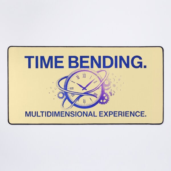 Item preview, Time isn't fixed. Neither is the way you think. Time Bending. Multidimensional Experience. | Surreal Clock Graphic T-Shirt | Minimalist Sci-Fi Streetwear | Abstract Time Travel Art designed and sold by EIPTOW.