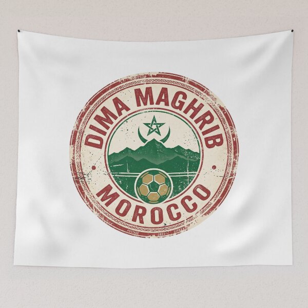 Item preview, Dima Maghrib Vintage Stamp Badge Morocco designed and sold by LunaMarkos.