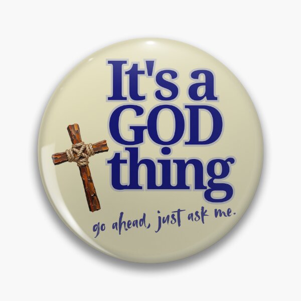 Item preview, It's a GOD thing - blueberry designed and sold by Cane & Abel Creations ..