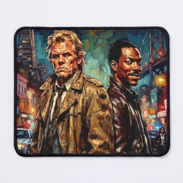 Item preview, 48 Hrs Retro Buddy Cop Action Comedy Crime Thriller Tribute Art Movie Poster designed and sold by Art's Diner.
