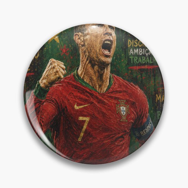 Item preview, CR7 The Last Dance – Portugal Football Neo Pop Art Poster | Cristiano Ronaldo Inspired Wall Art designed and sold by Boreal Apparel.