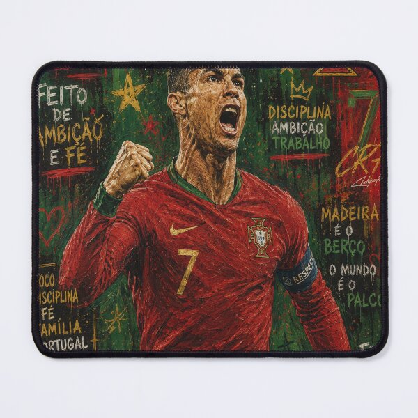 Item preview, CR7 The Last Dance – Portugal Football Neo Pop Art Poster | Cristiano Ronaldo Inspired Wall Art designed and sold by Boreal Apparel.
