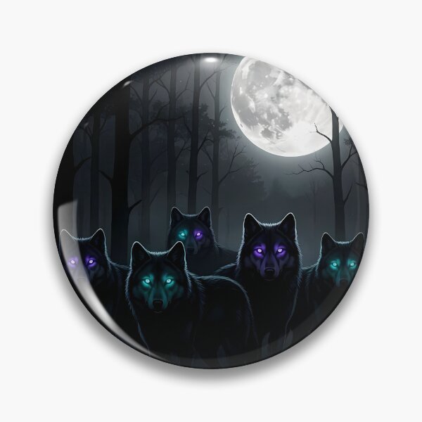 Item preview, NOC Dark Forest Under a Full Moon designed and sold by WarriorVision.