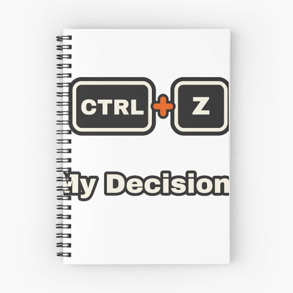 Item preview, Ctrl Z My Decisions Funny Keyboard Shortcut Humor designed and sold by LGTM Supply.