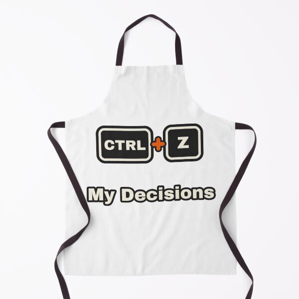 Item preview, Ctrl Z My Decisions Funny Keyboard Shortcut Humor designed and sold by LGTM Supply.