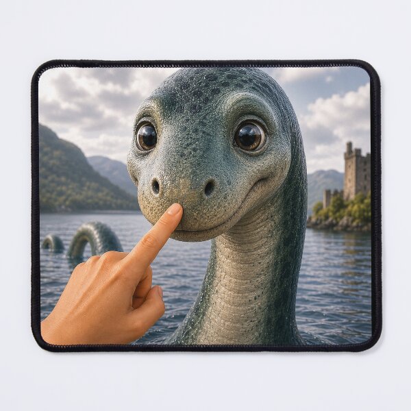 Item preview, ⭐ BOOP THE SNOOT COLLECTION ⭐ –  NESSIE - LOCH NESS MONSTER – Every Snoot Deserves a Boop designed and sold by WheelieGdArt.