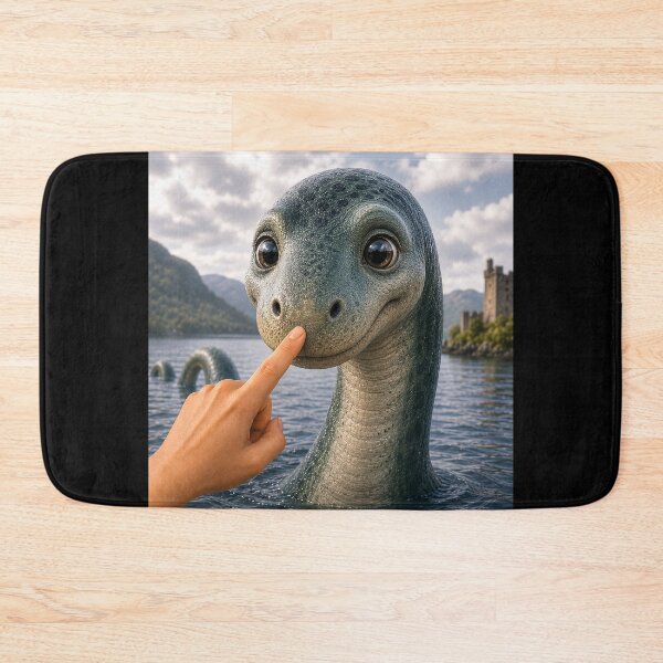 Item preview, ⭐ BOOP THE SNOOT COLLECTION ⭐ –  NESSIE - LOCH NESS MONSTER – Every Snoot Deserves a Boop designed and sold by WheelieGdArt.