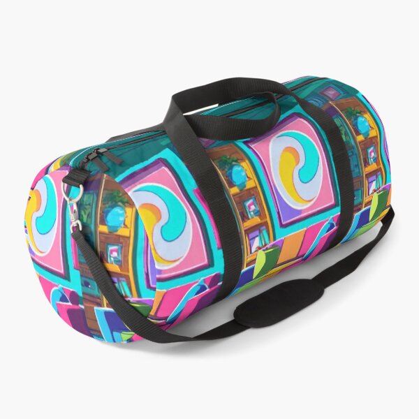 Item preview, Art - Vibrant Living Room Interior, Fauvist and Pop Art Style designed and sold by Reverso-Design.