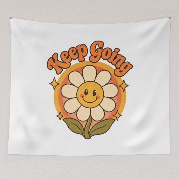 Item preview, Keep Going Smiling Daisy designed and sold by Mr-AShop.