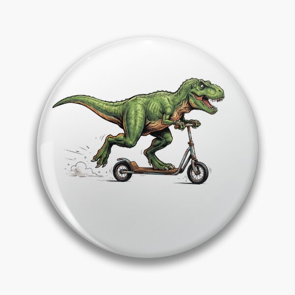 Item preview, T rex on a scooter literally designed and sold by anuggra.