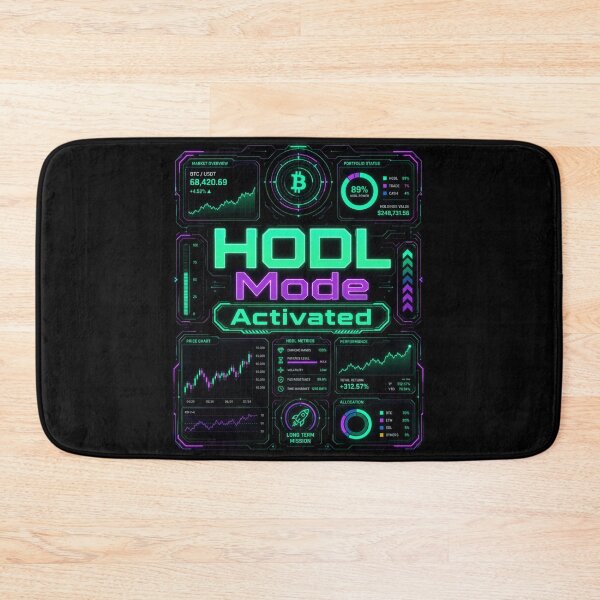Item preview, HODL Mode Activated designed and sold by Mr-AShop.