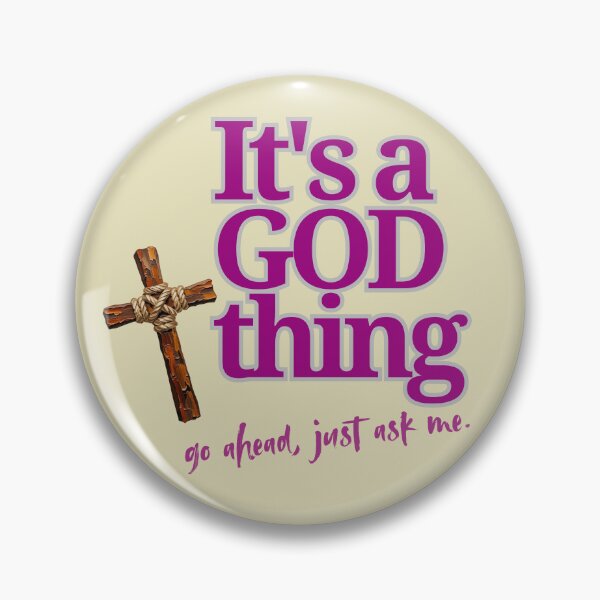 Item preview, It's a GOD thing - grape designed and sold by Cane & Abel Creations ..