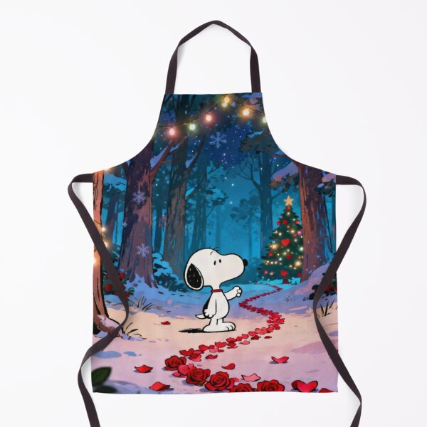 Item preview, Snoopy Christmas Winter Rose Forest designed and sold by Innova_Creations.