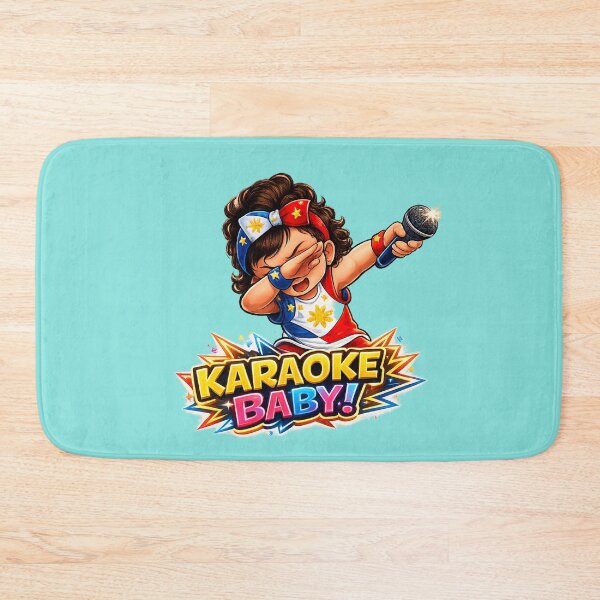 Item preview, Karaoke Baby Philippines Graphic Tee designed and sold by FlipFlopTeesCo.