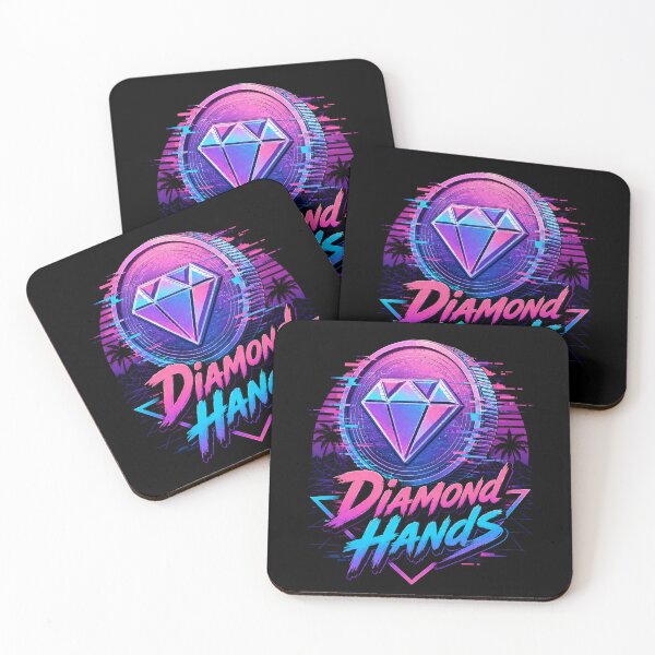 Item preview, Diamond Hands Neon Gem designed and sold by Mr-AShop.