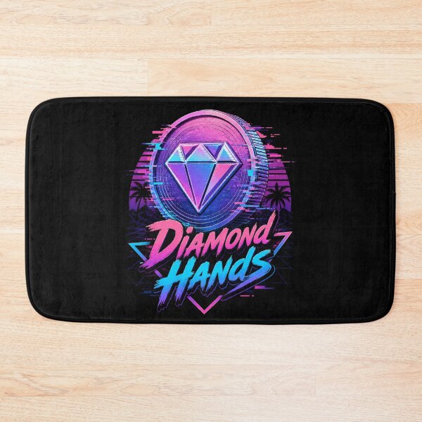 Item preview, Diamond Hands Neon Gem designed and sold by Mr-AShop.