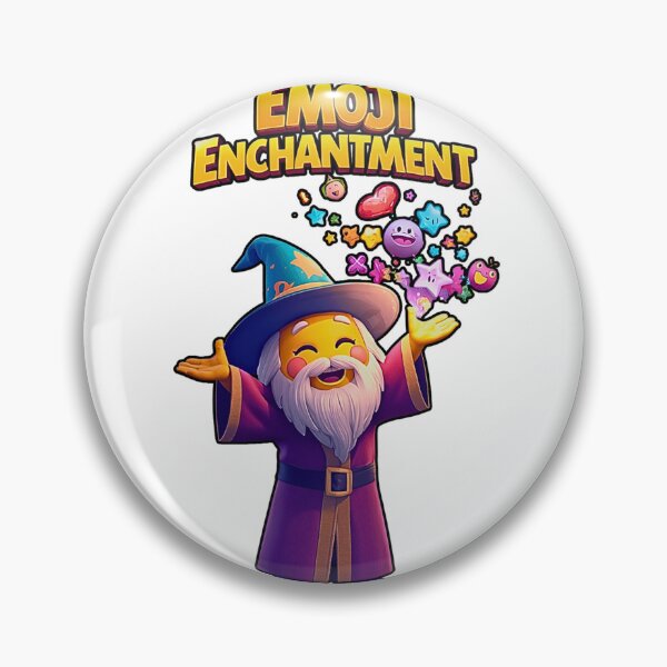 Item preview, Emoji Enchantment – Wizard Emoji Casting Rainbow Magic T-Shirt Design designed and sold by MerchWSzpilkach.