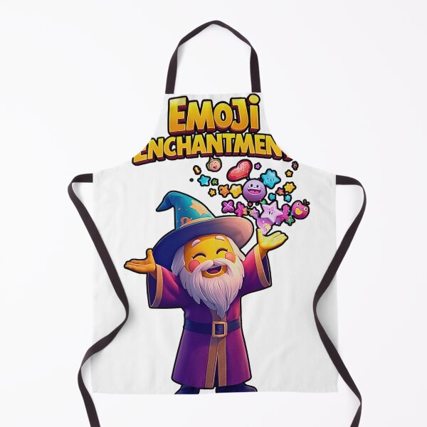 Item preview, Emoji Enchantment – Wizard Emoji Casting Rainbow Magic T-Shirt Design designed and sold by MerchWSzpilkach.