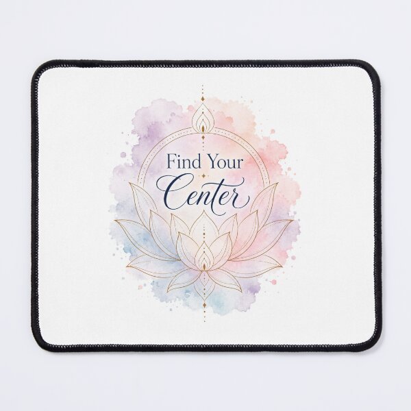 Item preview, Find Your Center Lotus Bloom designed and sold by Mr-AShop.