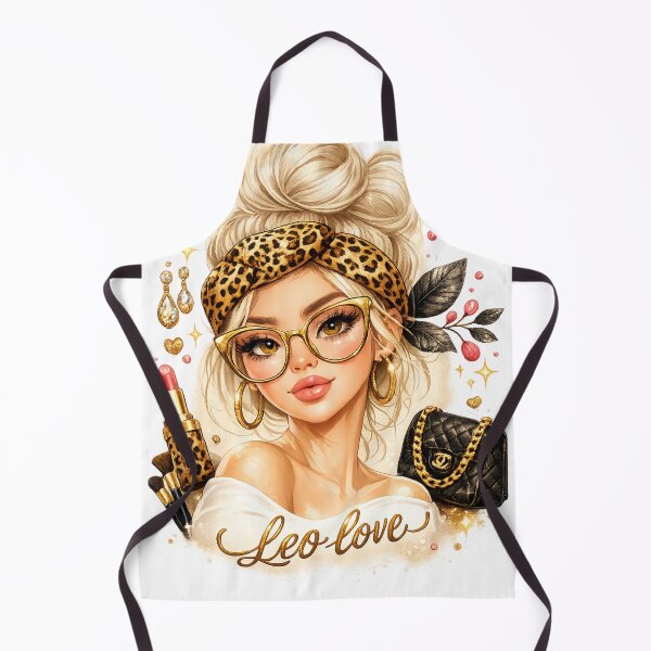 Item preview, Leo Love Glam Fashion Girl Zodiac Design designed and sold by ⭐ AURA STUDIO.