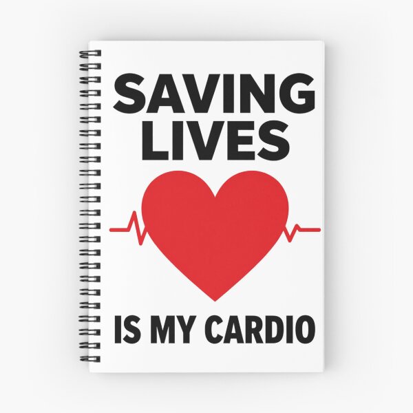 Item preview, Saving Lives Is My Cardio | Medical Heartbeat Design designed and sold by MariMarArt.