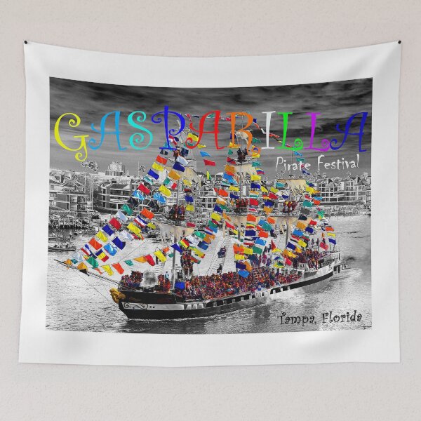Item preview, Gasparilla Pirate Ship and Festival designed and sold by Dlt1981.