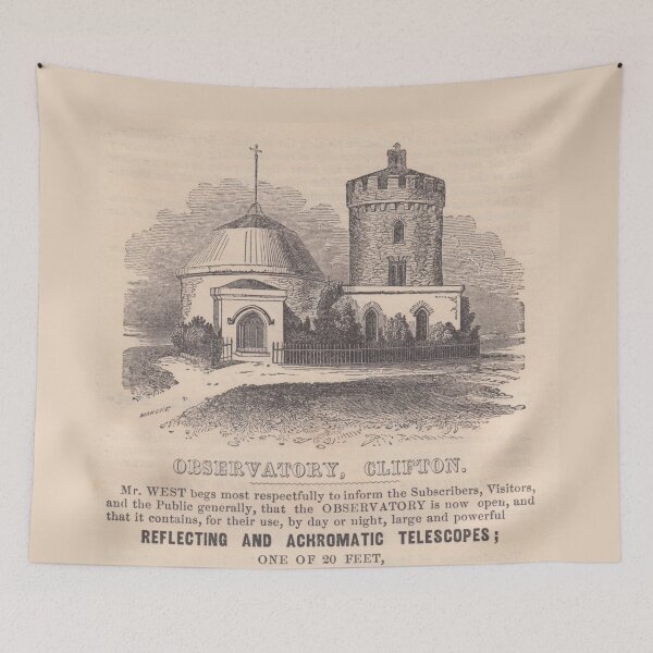 Item preview, Bristol Clifton Observatory Vintage Advert designed and sold by Dimensionality.