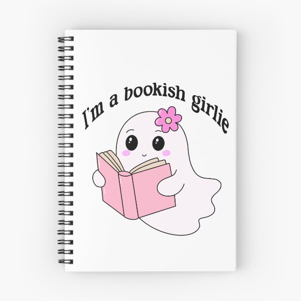 Item preview, I'm a bookish girlie ghost designed and sold by RavenAMarie .