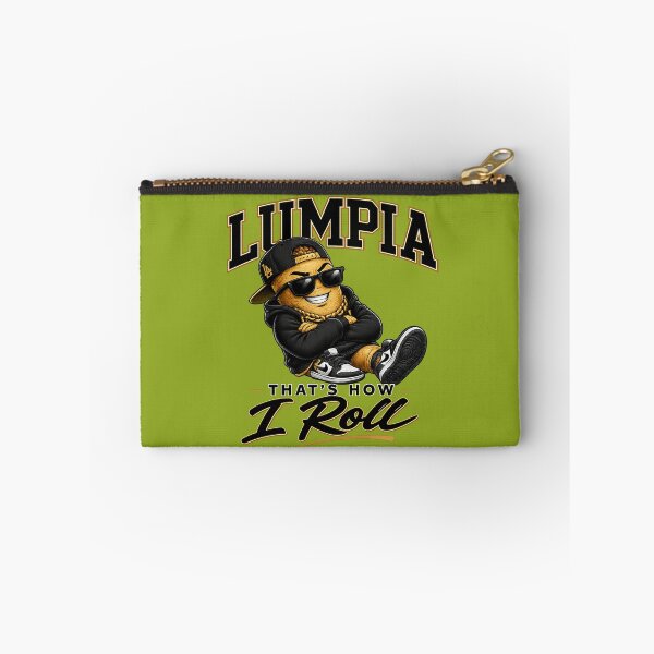 Item preview, "Lumpia...that's how I roll" - Pinoy Streetwear designed and sold by FlipFlopTeesCo.