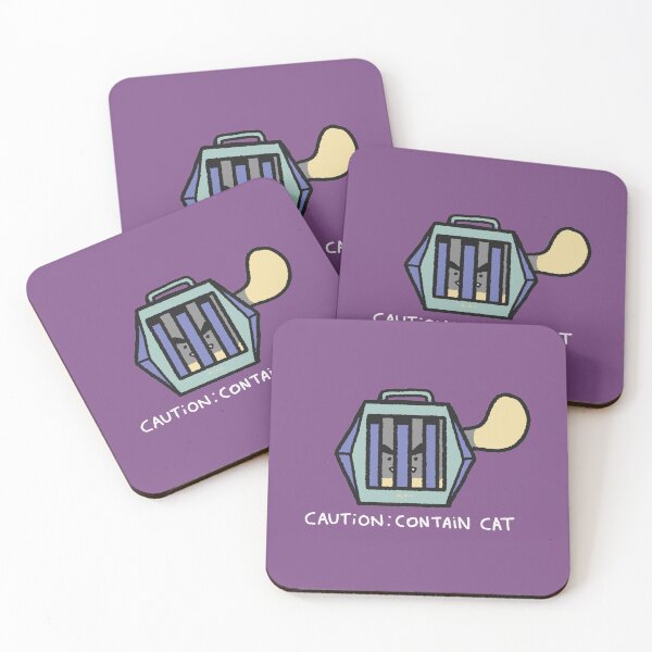 Item preview, CAUTION: CONTAIN CAT designed and sold by MENINO ALIPIO.