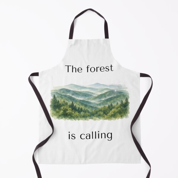 Item preview, The Forest Is Calling – Minimalist Mountain Quote designed and sold by EclairArtShop.