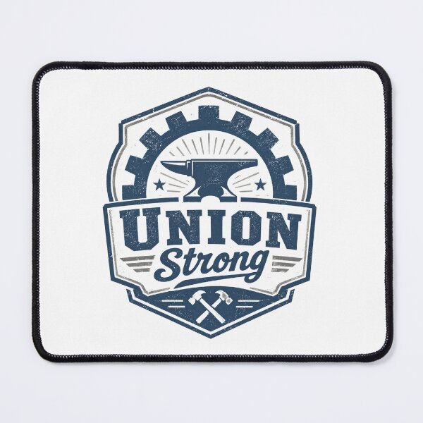 Item preview, Union Strong Industrial Badge designed and sold by Mr-AShop.