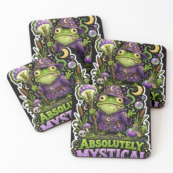 Item preview, Weird Little Frog Wizard designed and sold by Tharaazu.