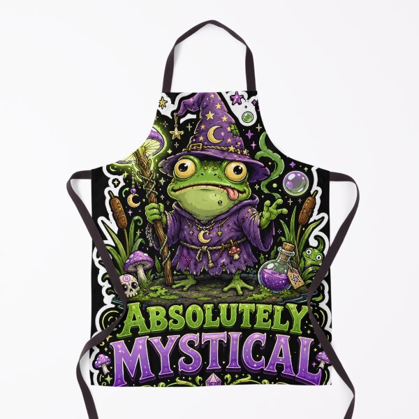 Item preview, Weird Little Frog Wizard designed and sold by Tharaazu.