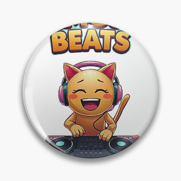 Item preview, Emoji Beats – DJ Cat Emoji Party Cartoon T-Shirt Design designed and sold by MerchWSzpilkach.