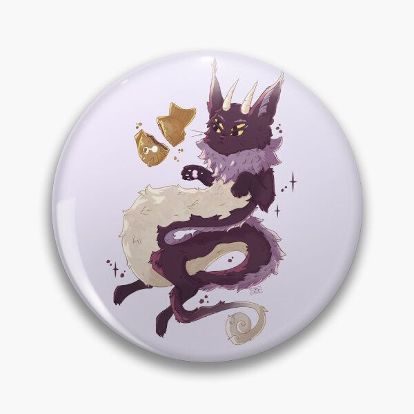 Item preview, Cat dragon with Taiyaki designed and sold by Cosmiccurse.
