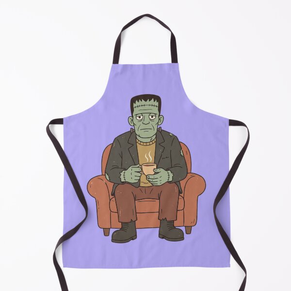 Item preview, Vintage Retro Frankenstein Dark Humor Nihilist Halloween Illustration Funny Horror Gift designed and sold by SHADOWNB69.