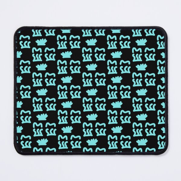 Item preview, Turquoise Abstract Doodle Face – Playful Minimalist Line Art designed and sold by felipemaldonadoart.