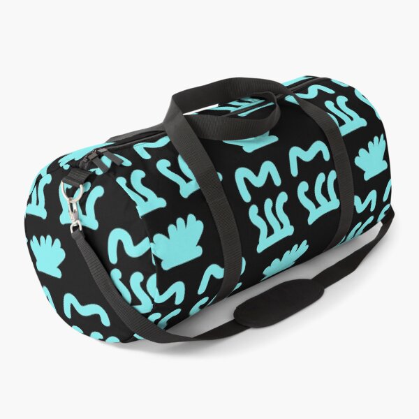 Item preview, Turquoise Abstract Doodle Face – Playful Minimalist Line Art designed and sold by felipemaldonadoart.