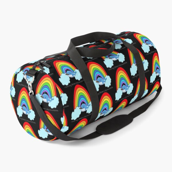 Item preview, Cute cartoon design of a whale with a mustache and rainbow colors | Fun ocean-themed design designed and sold by Thegoldenline.