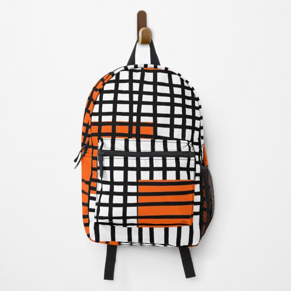 Item preview, Astract Black and Orange Art designed and sold by The Retromotel.