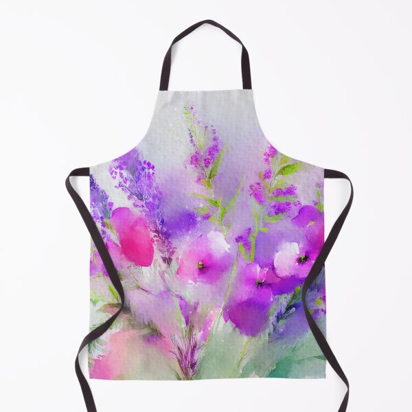 Item preview, Pastel Watercolor-Inspired Wildflowers Impressionist-Style Digital Art designed and sold by DEC02.
