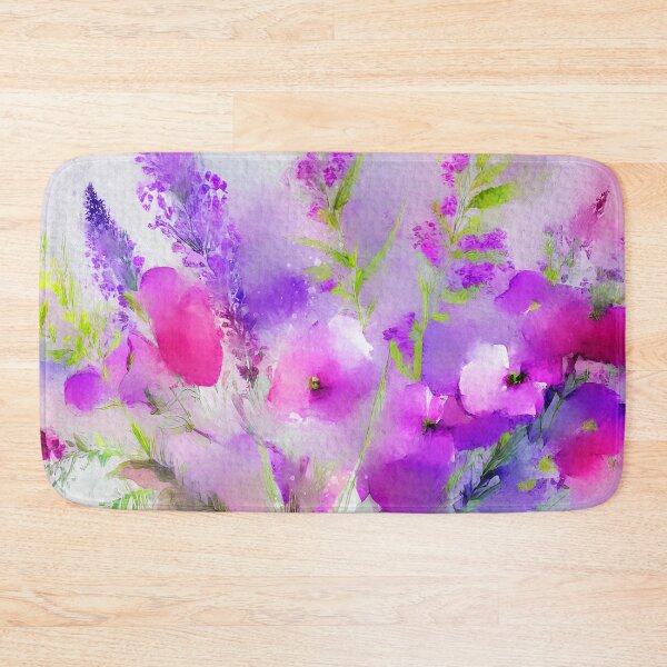 Item preview, Pastel Watercolor-Inspired Wildflowers Impressionist-Style Digital Art designed and sold by DEC02.