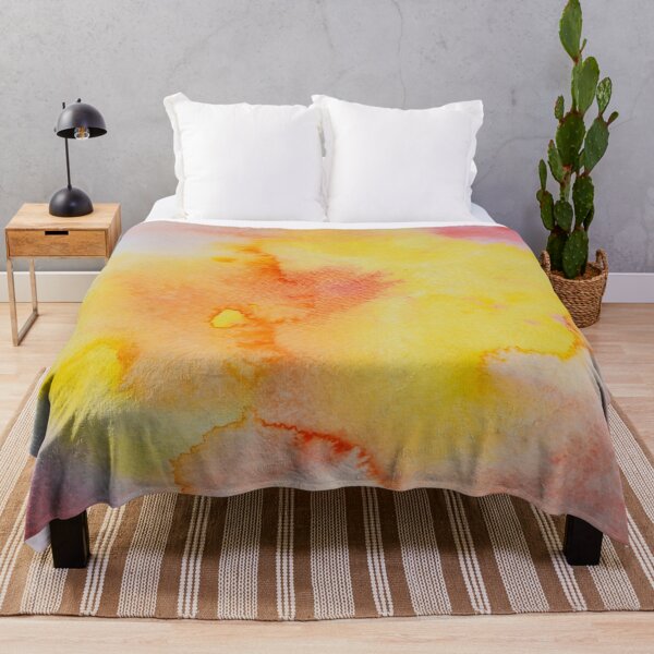 Item preview, Abstract Pink Orange Yellow Fluid Art designed and sold by BuckaBaby.